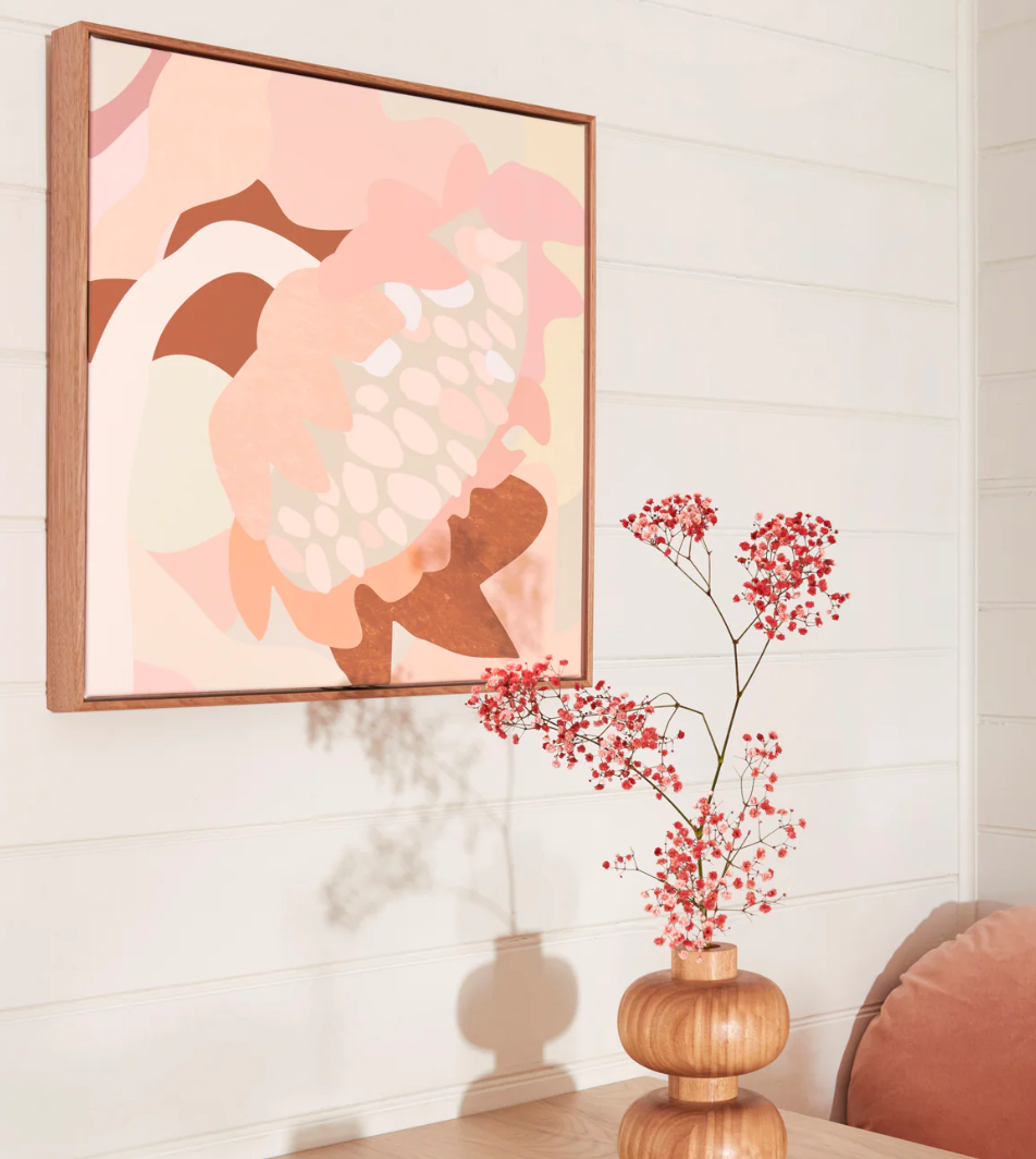 Sunflower II: Ready-to-hang art, premium 450gsm canvas, long-lasting appeal, immediate display.
