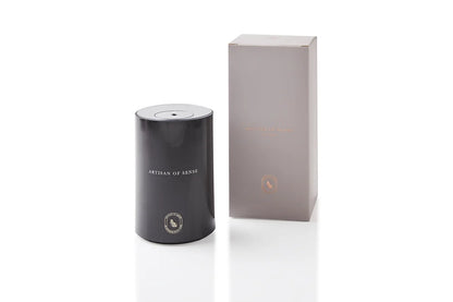 Portable ultrasonic diffuser set in Pink, White, or Black, includes AOS Essential Oil Blend for on-the-go aromatherapy.