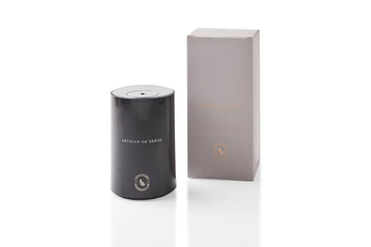 Portable ultrasonic diffuser set in Pink, White, or Black, includes AOS Essential Oil Blend for on-the-go aromatherapy.