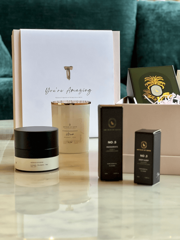 Personalized gift box builder, perfect for creating thoughtful presents for special people in your life.
